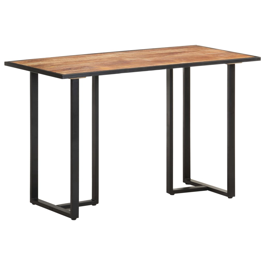 vidaXL Dining Table 120 cm Rough Mango Wood