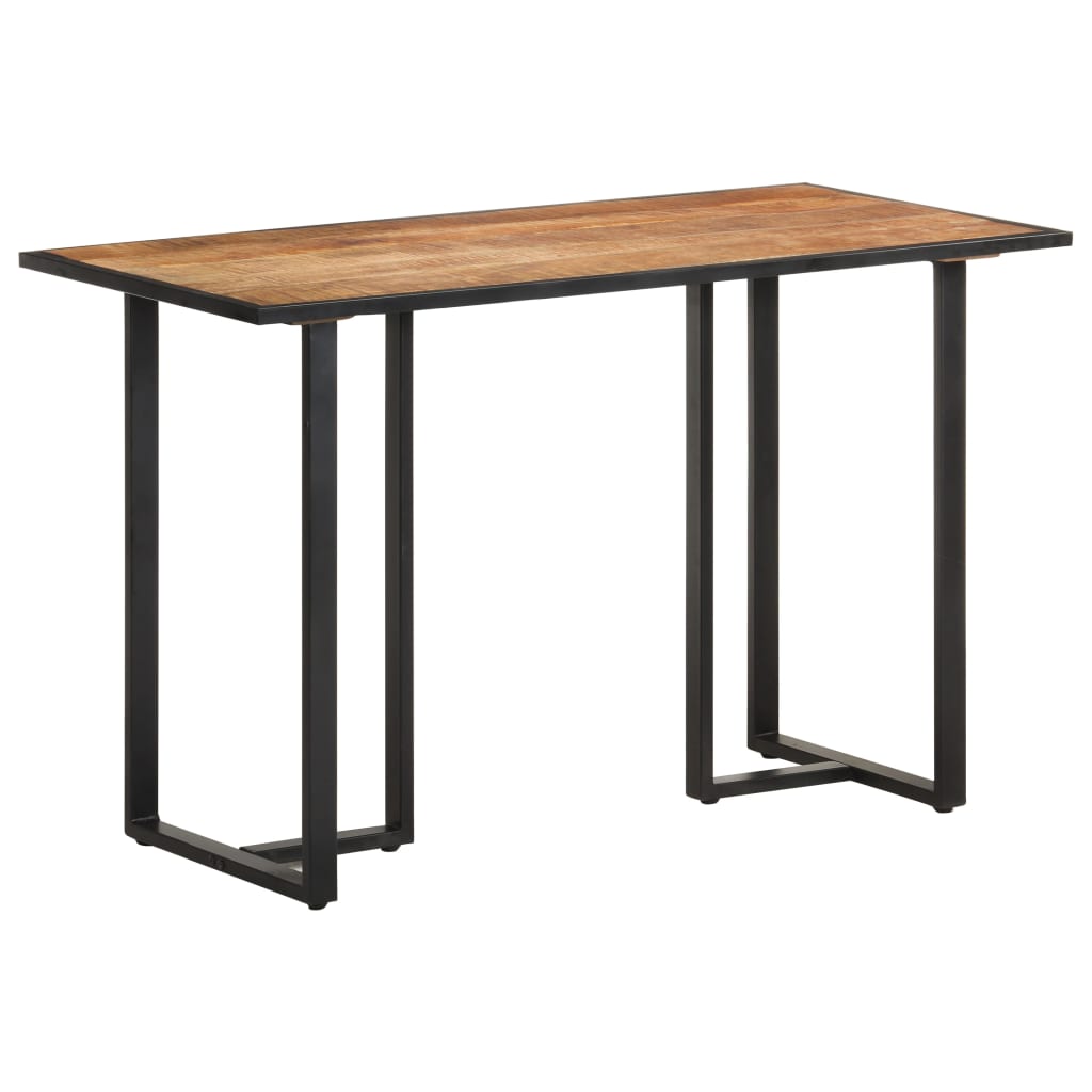 vidaXL Dining Table 120 cm Rough Mango Wood