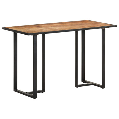 vidaXL Dining Table 120 cm Rough Mango Wood