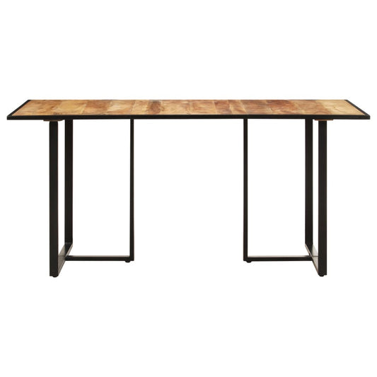 vidaXL Dining Table 200 cm Rough Mango Wood