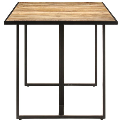 vidaXL Dining Table 200 cm Rough Mango Wood
