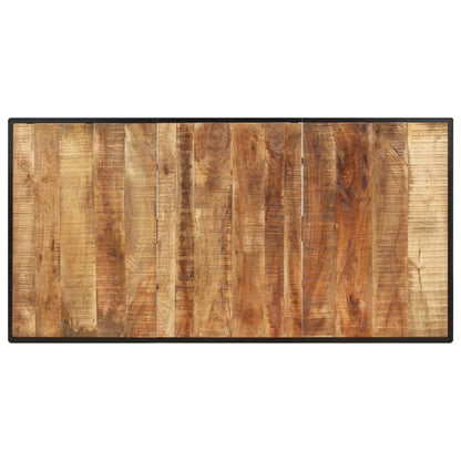 vidaXL Dining Table 200 cm Rough Mango Wood