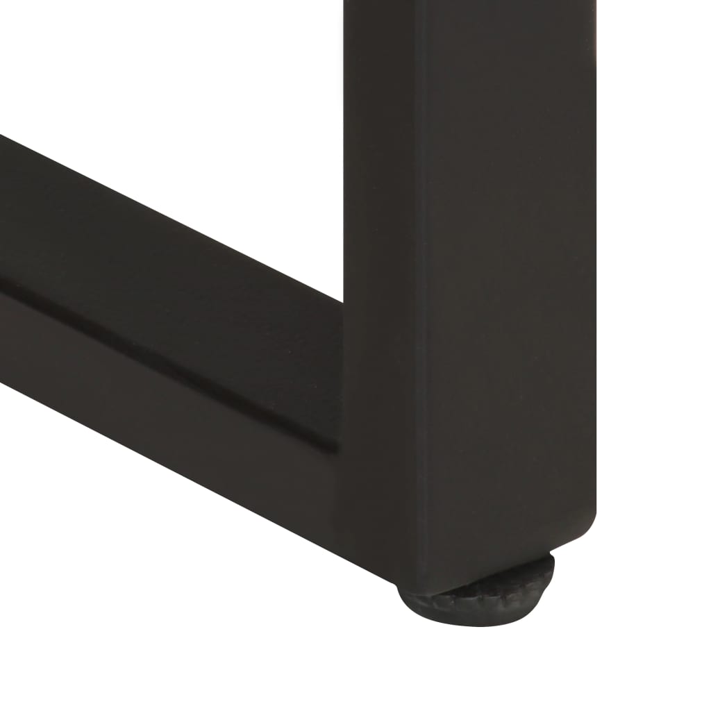 vidaXL Dining Table 200 cm Rough Mango Wood
