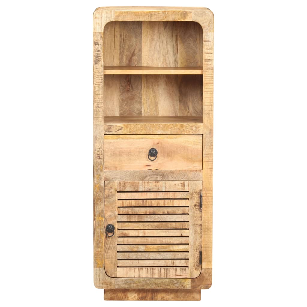 vidaXL Highboard 45x32x110 cm Rough Mango Wood