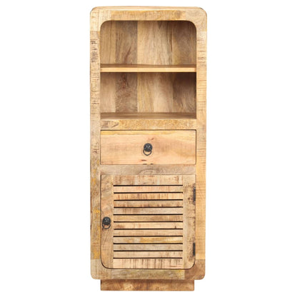 vidaXL Highboard 45x32x110 cm Rough Mango Wood