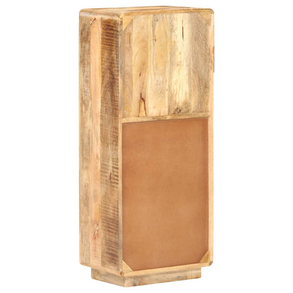 vidaXL Highboard 45x32x110 cm Rough Mango Wood