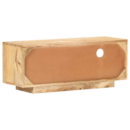 vidaXL TV Cabinet 90x30x35 cm Solid Mango Wood