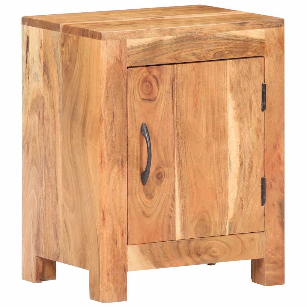 320474 vidaXL Bedside Cabinet 40x30x50 cm Solid Acacia Wood