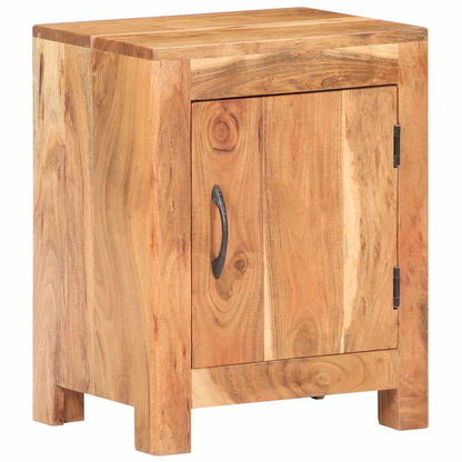 320474 vidaXL Bedside Cabinet 40x30x50 cm Solid Acacia Wood