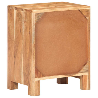 320474 vidaXL Bedside Cabinet 40x30x50 cm Solid Acacia Wood