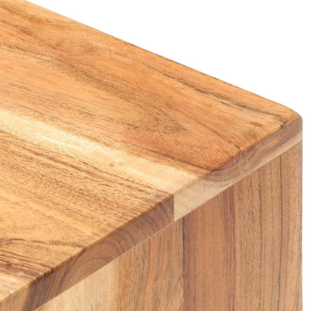 320474 vidaXL Bedside Cabinet 40x30x50 cm Solid Acacia Wood
