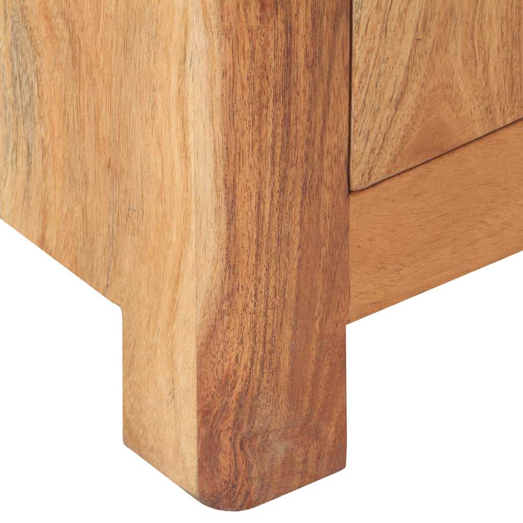 320474 vidaXL Bedside Cabinet 40x30x50 cm Solid Acacia Wood