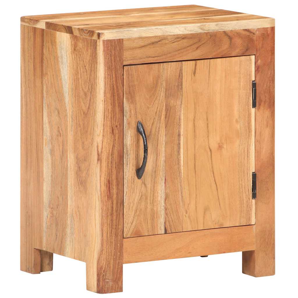 320474 vidaXL Bedside Cabinet 40x30x50 cm Solid Acacia Wood