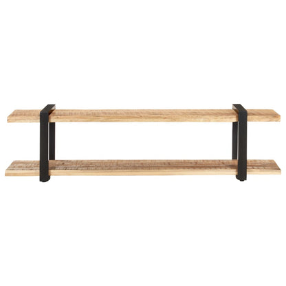 vidaXL TV Cabinet 160x40x40 cm Solid Rough Mango Wood
