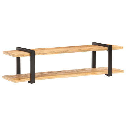 vidaXL TV Cabinet 160x40x40 cm Solid Rough Mango Wood