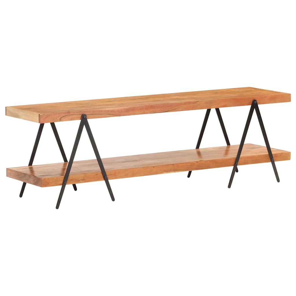 vidaXL TV Cabinet 160x40x50 cm Solid Acacia Wood