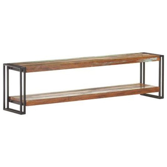 vidaXL TV Cabinet 150x30x40 cm Solid Reclaimed Wood