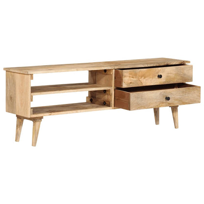 vidaXL TV Cabinet 140x30x50 cm Solid Mango Wood