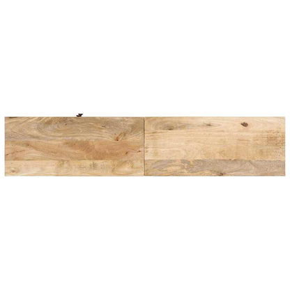 vidaXL TV Cabinet 140x30x50 cm Solid Mango Wood
