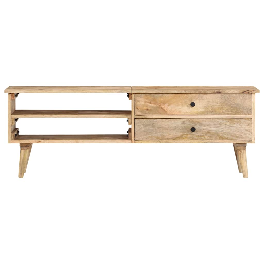vidaXL TV Cabinet 140x30x50 cm Solid Mango Wood