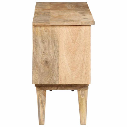 vidaXL TV Cabinet 140x30x50 cm Solid Mango Wood