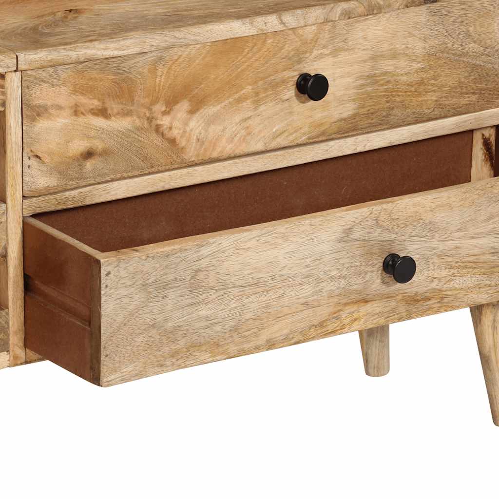 vidaXL TV Cabinet 140x30x50 cm Solid Mango Wood