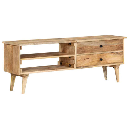 vidaXL TV Cabinet 140x30x50 cm Solid Mango Wood