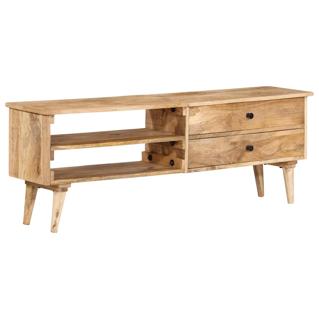 vidaXL TV Cabinet 140x30x50 cm Solid Mango Wood