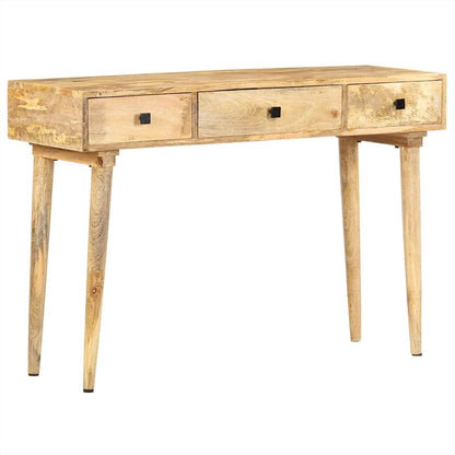 320803 vidaXL Console Table 115x35x76 cm Solid Mango Wood