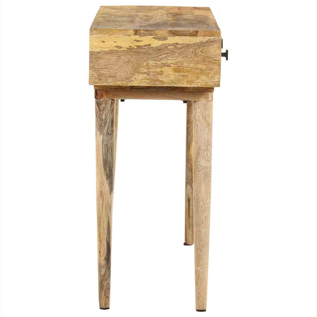 320803 vidaXL Console Table 115x35x76 cm Solid Mango Wood