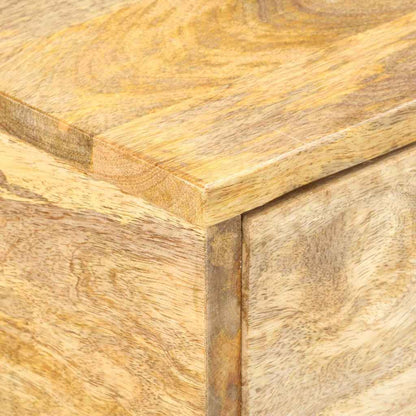 320803 vidaXL Console Table 115x35x76 cm Solid Mango Wood