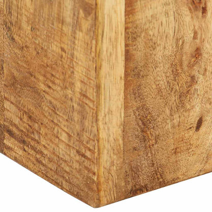 320804 vidaXL Plant Stands 2 pcs Solid Mango Wood