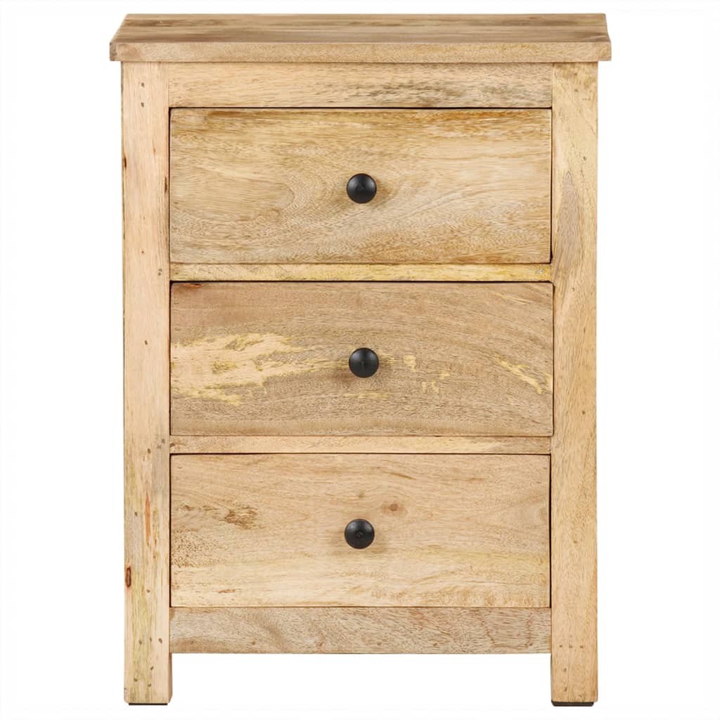 vidaXL Bedside Cabinet 45x35x60 cm Solid Mango Wood