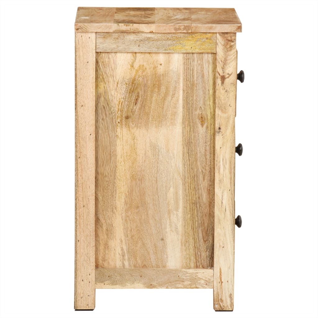 vidaXL Bedside Cabinet 45x35x60 cm Solid Mango Wood
