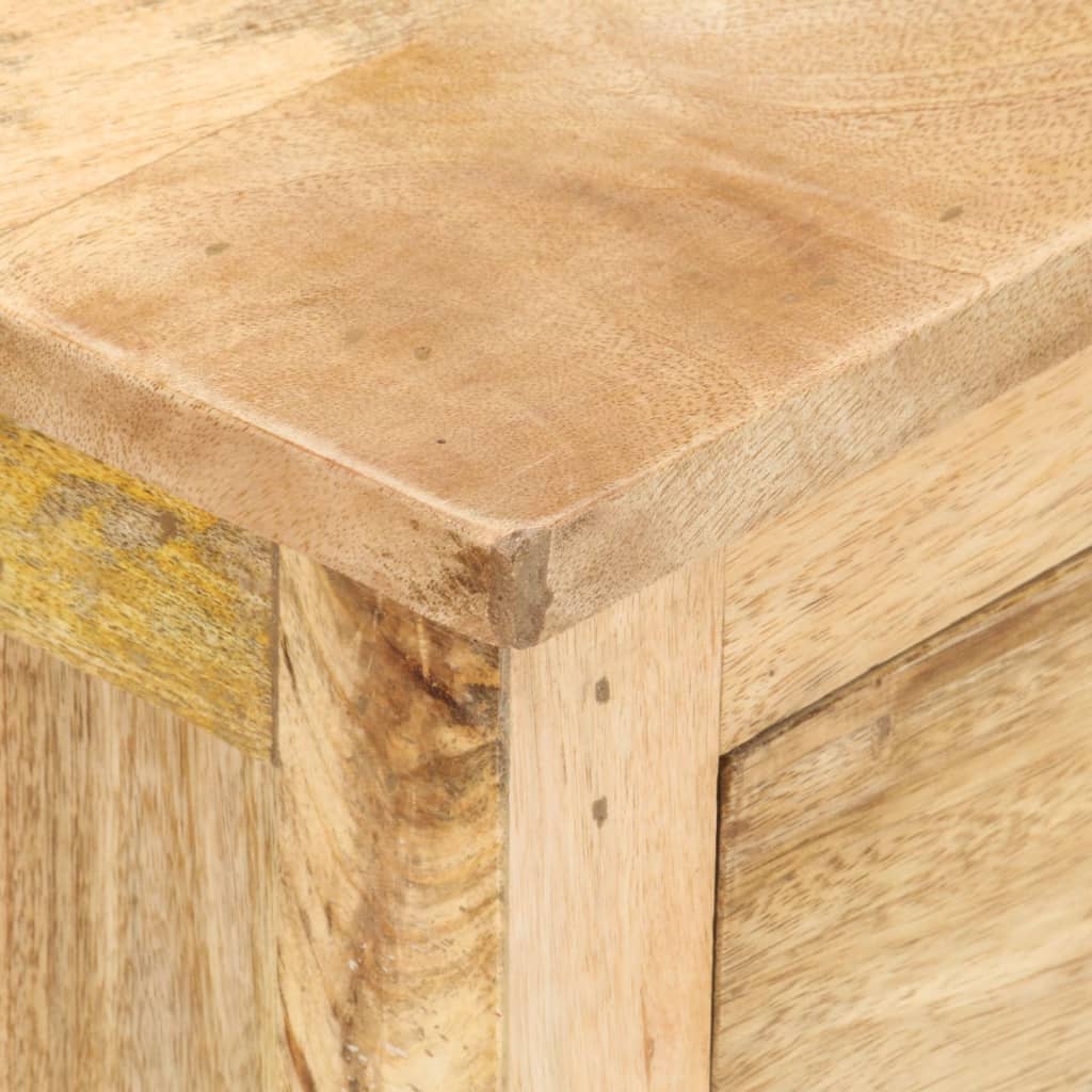 vidaXL Bedside Cabinet 45x35x60 cm Solid Mango Wood