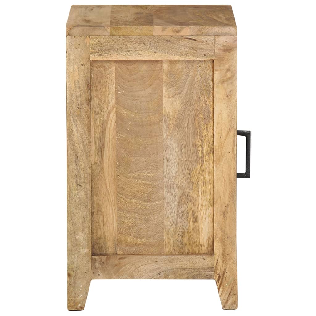 vidaXL Bedside Cabinet | Natural wood | Solid mango wood | Medium