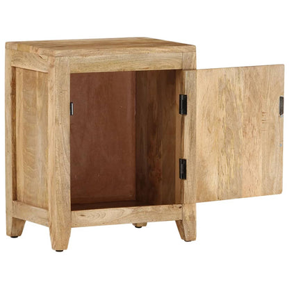 vidaXL Bedside Cabinet | Natural wood | Solid mango wood | Medium