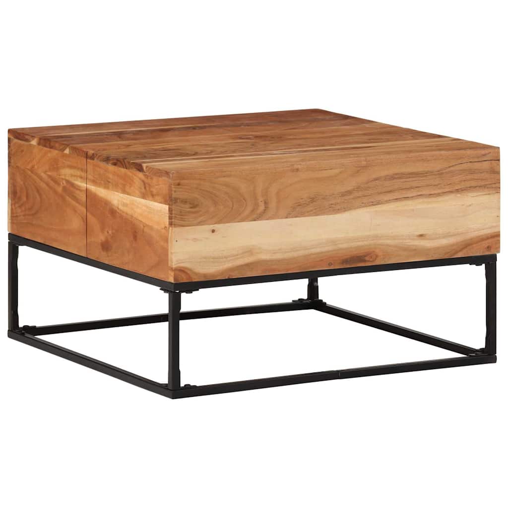 320818 vidaXL Coffee Table 68x68x41 cm Solid Acacia Wood