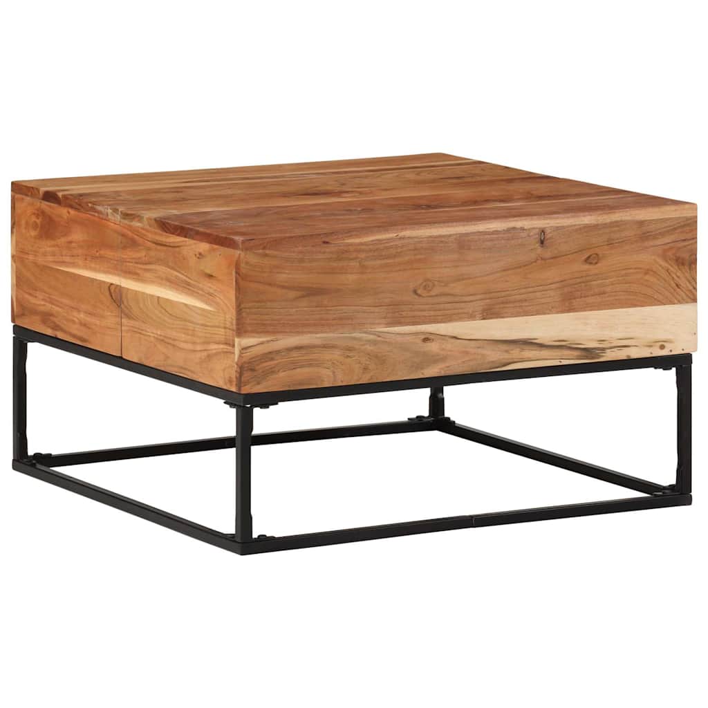 320818 vidaXL Coffee Table 68x68x41 cm Solid Acacia Wood