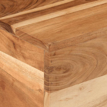 vidaXL Coffee Table 68x68x41 cm Solid Acacia Wood
