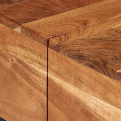 320818 vidaXL Coffee Table 68x68x41 cm Solid Acacia Wood