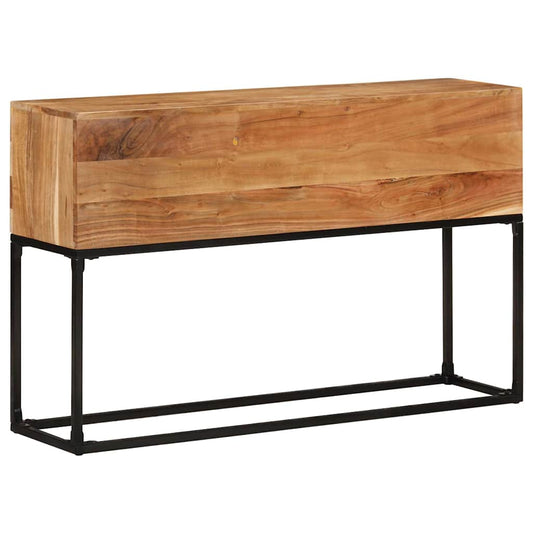 320821 vidaXL Console Table 120x30x75 cm Solid Acacia Wood