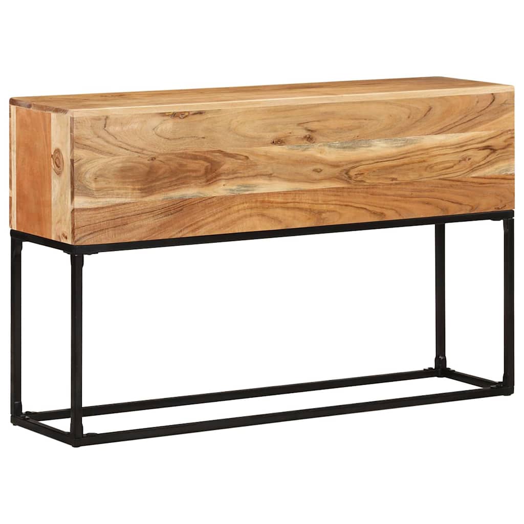 320821 vidaXL Console Table 120x30x75 cm Solid Acacia Wood