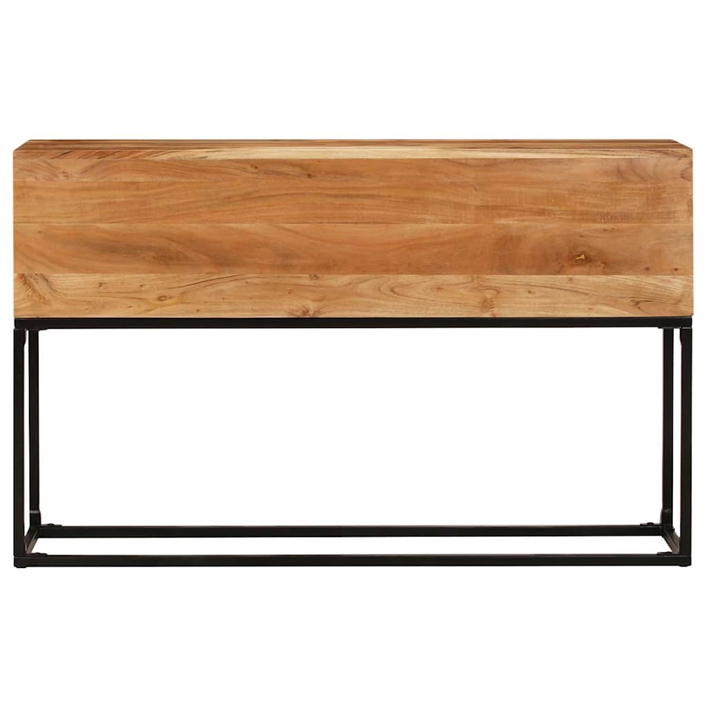 320821 vidaXL Console Table 120x30x75 cm Solid Acacia Wood