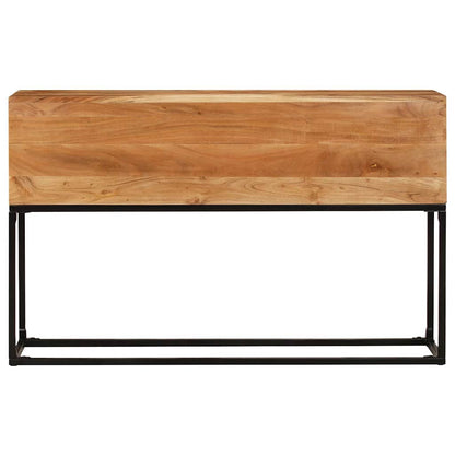 320821 vidaXL Console Table 120x30x75 cm Solid Acacia Wood