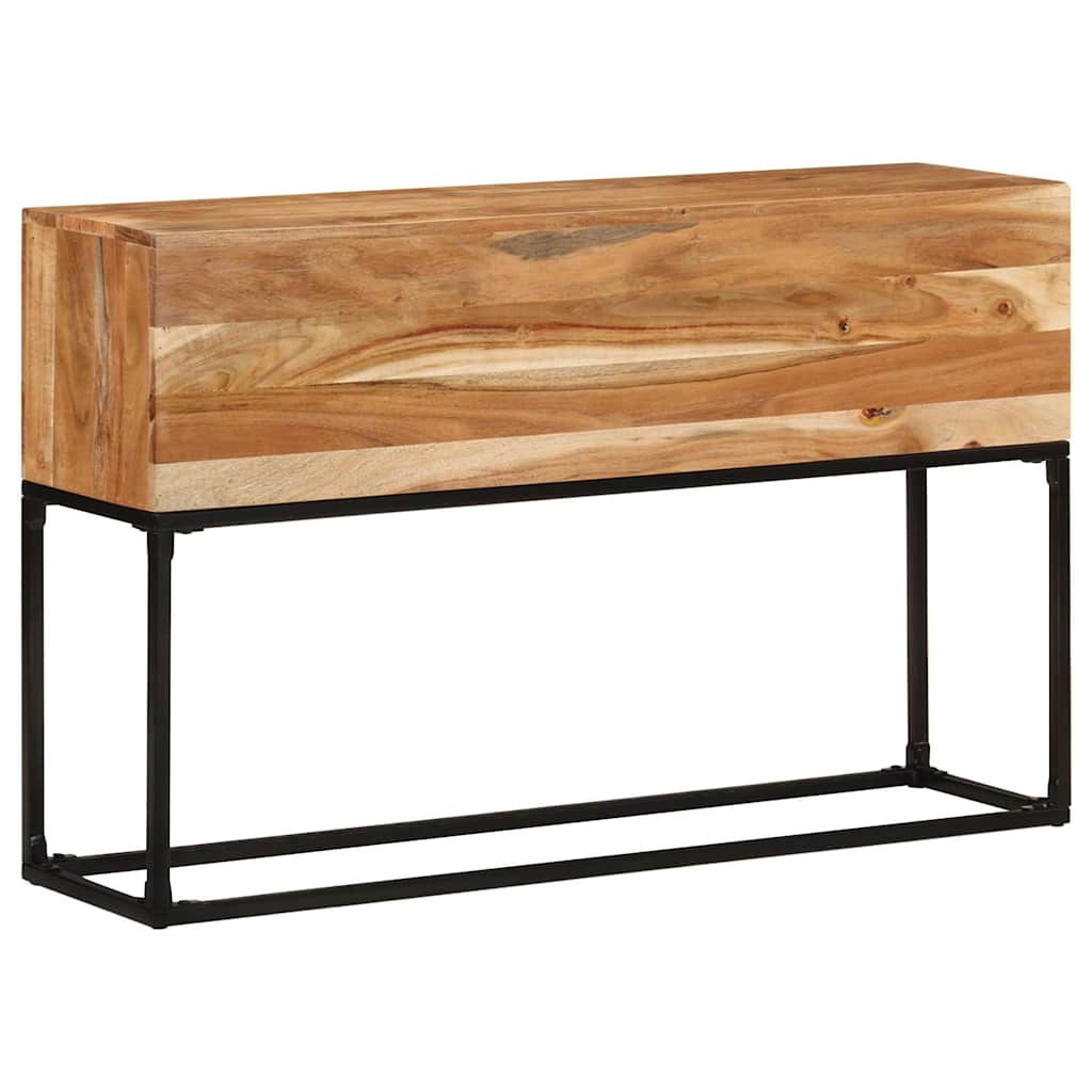 320821 vidaXL Console Table 120x30x75 cm Solid Acacia Wood