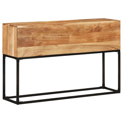 320821 vidaXL Console Table 120x30x75 cm Solid Acacia Wood
