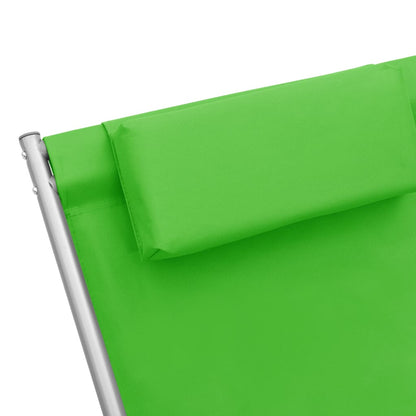 vidaXL Rocking Chair | Set of 2 | Green | Powder-coated steel, PVC | Standard