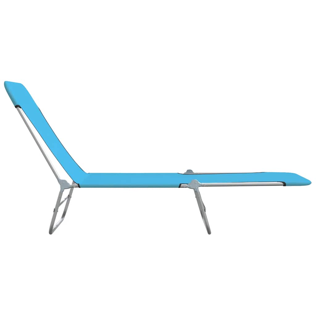 vidaXL Sunlounger | Set of 2 | Blue