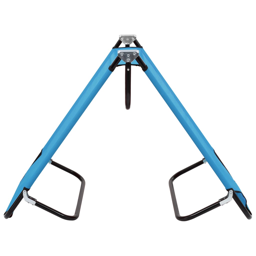 vidaXL Sun Lounger | Turquoise Blue | Powder-Coated Steel | Standard